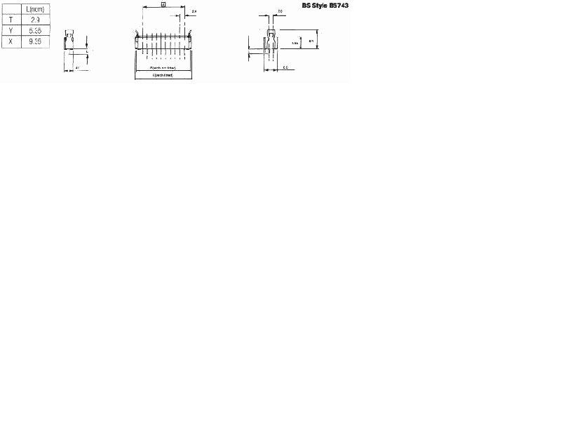 Male Straight PC Termination Type